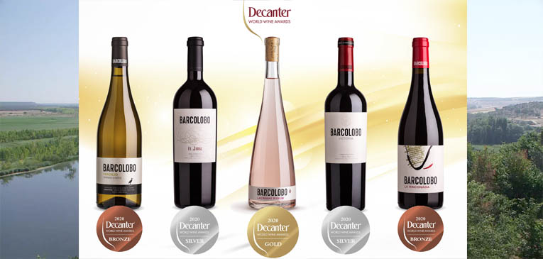 Los vinos BARCOLOBO, premiados en Decanter World Wine Awards 2020