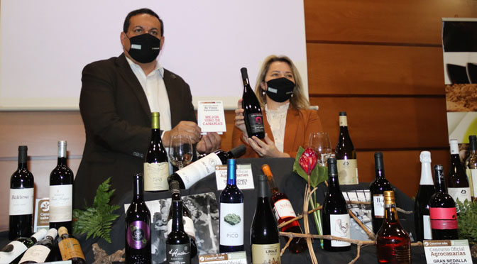 Los Canary Wine, protagonistas del Concurso Oficial de Vinos Agrocanarias 2021